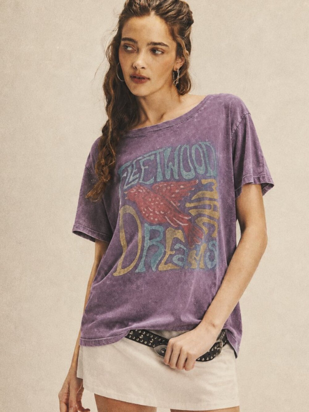 FLEETWOOD MAC DREAMS MINERAL WASH TEE